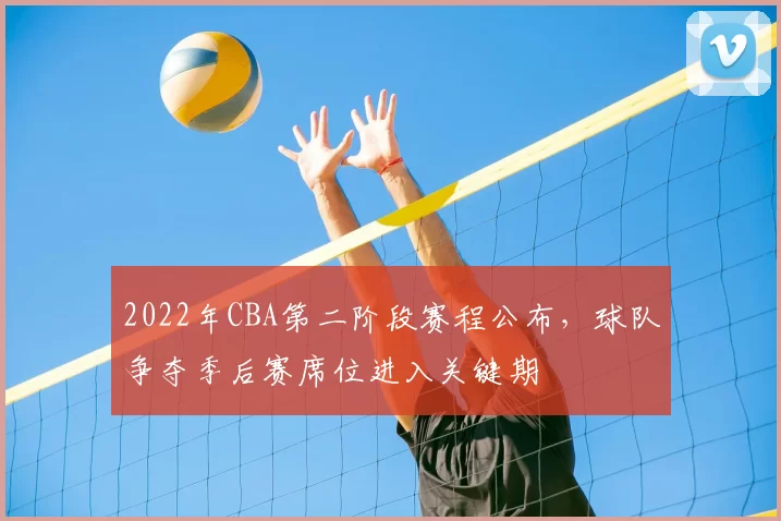 2022年CBA第二阶段赛程公布,球队争夺季后赛席位进入关键期